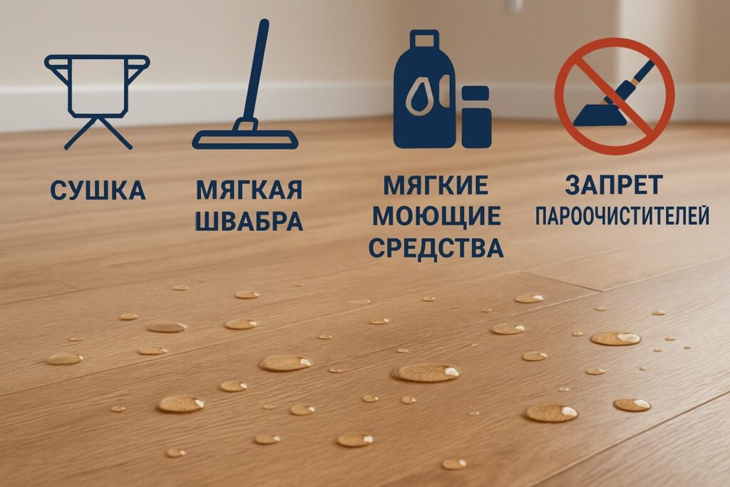 48f24b59a95225363ebbdbe0e8d708d0 Советы по уходу влагостойкого ламината