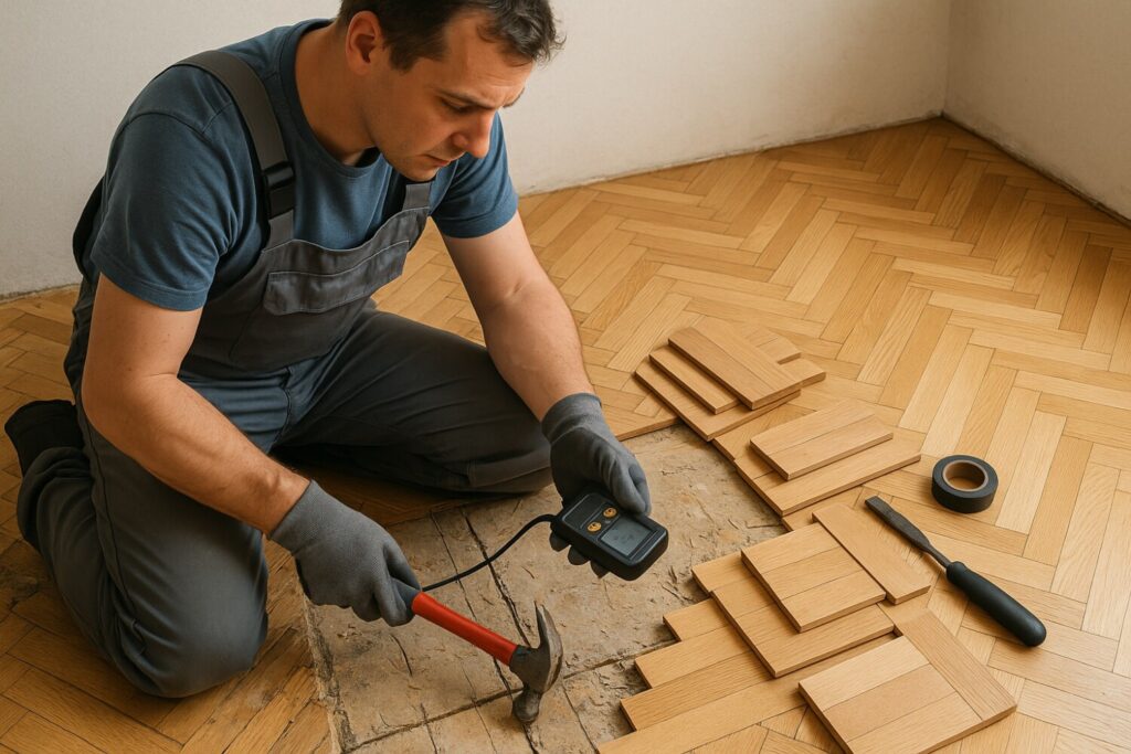 6a3a1c7fae1b9a9b094ba1a8da09ad06 Проверяем основание паркетного пола