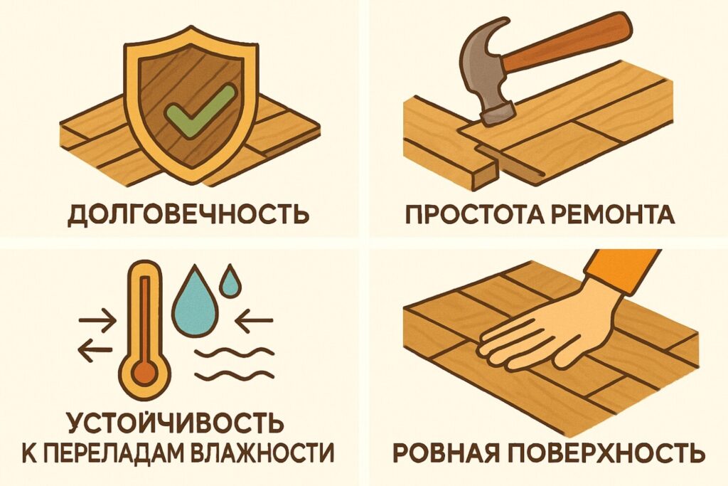 Преимущества использовании шпонки
