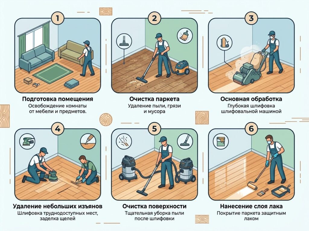 Подготовка к проведению работ