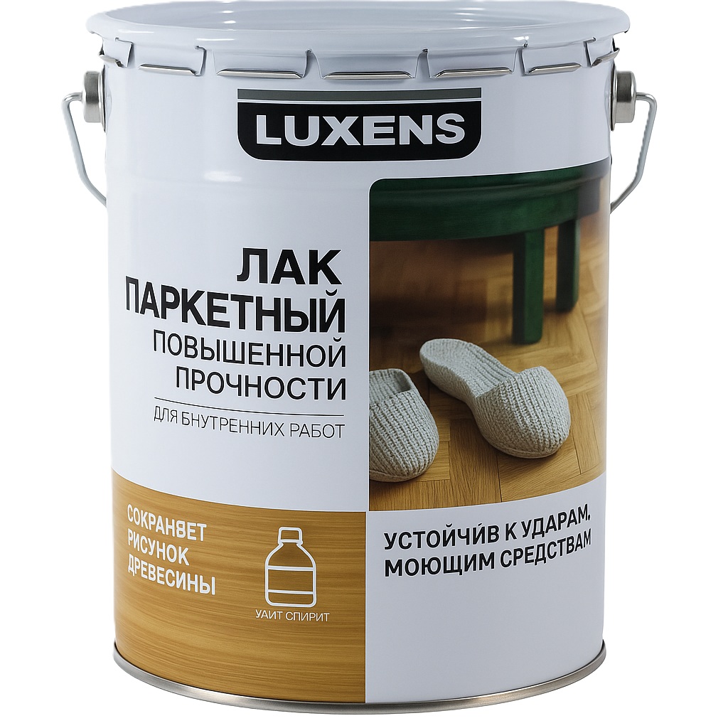 Лак алкидный для напольного покрытие Luxens