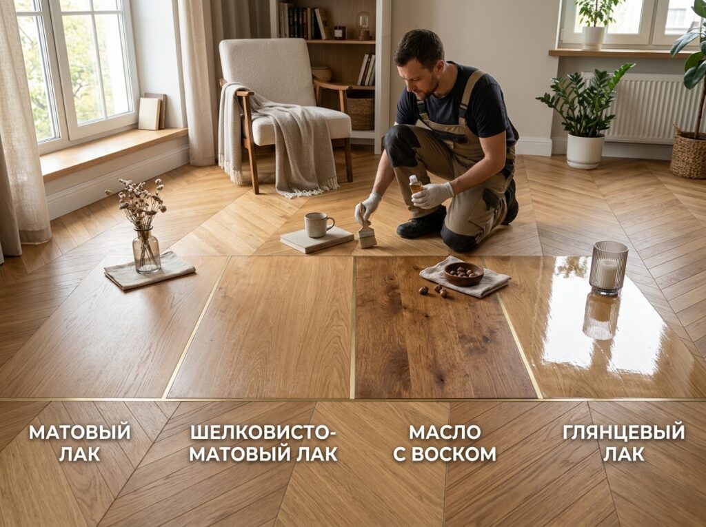 Варианты отделки пола и их особенности