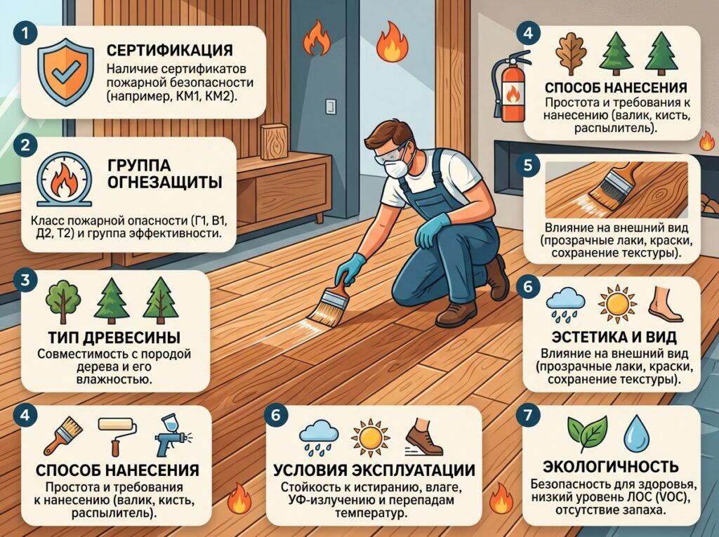 Выбираем пожаробезопасные материалы для деревянного пола правильно