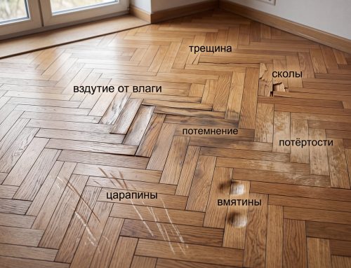 Повреждения паркета и&nbsp;способы их устранения